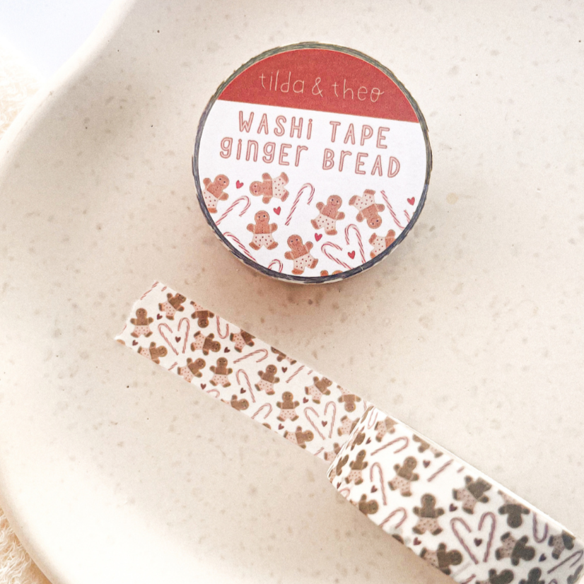 Washi tape Pepperkaker