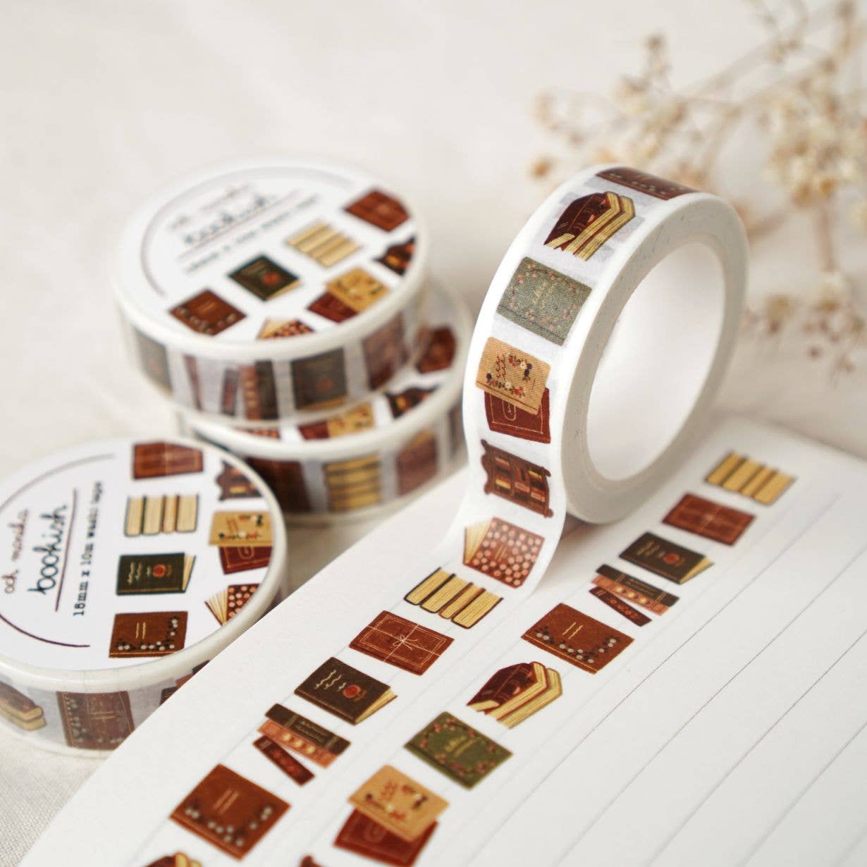 Bookish | Decorative Washi Tape