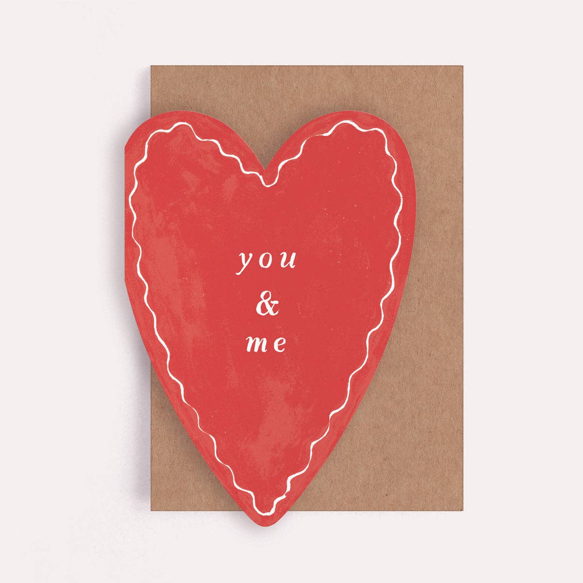You & Me Heart | Kort med konvolutt