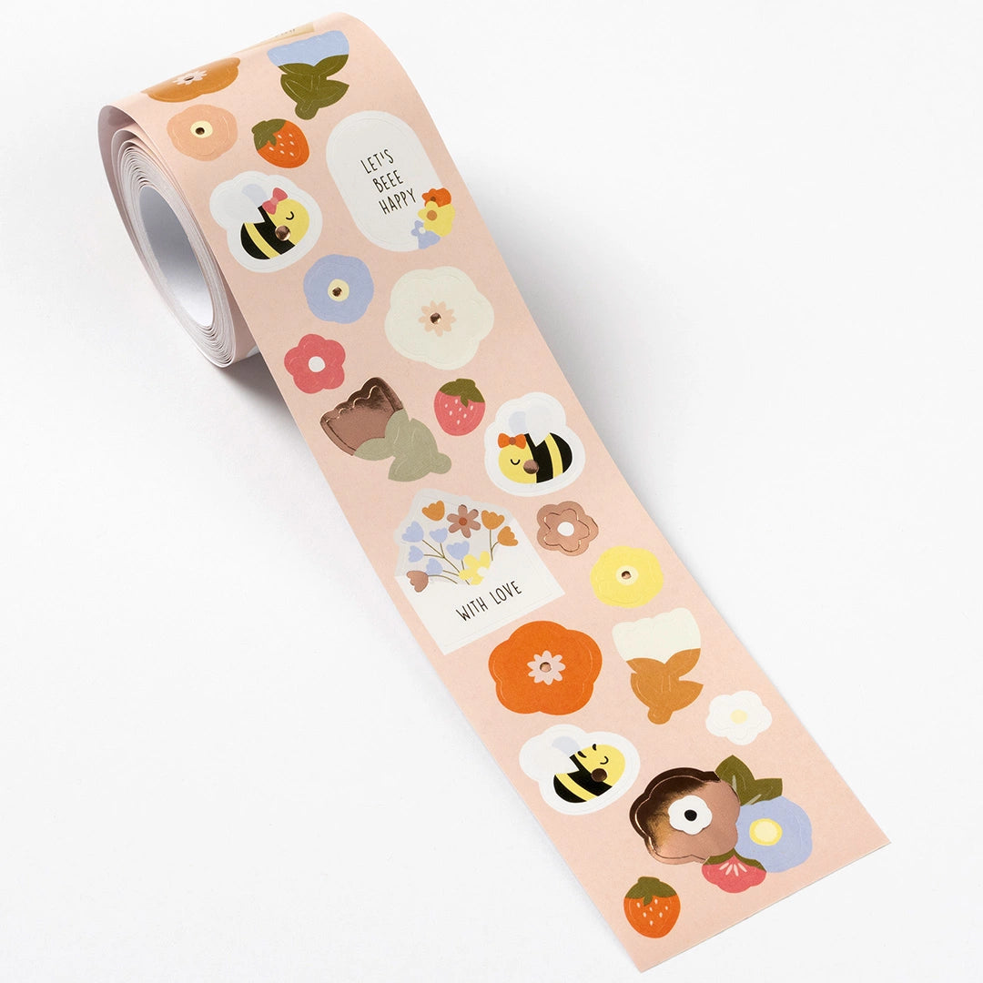 Stickers Blomster & Bier 416 klistremerker