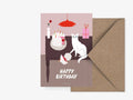 Kort "Cat Happy Birthday"
