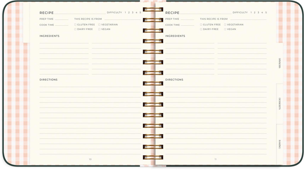 My recipes Oppskriftsbok | BURDE
