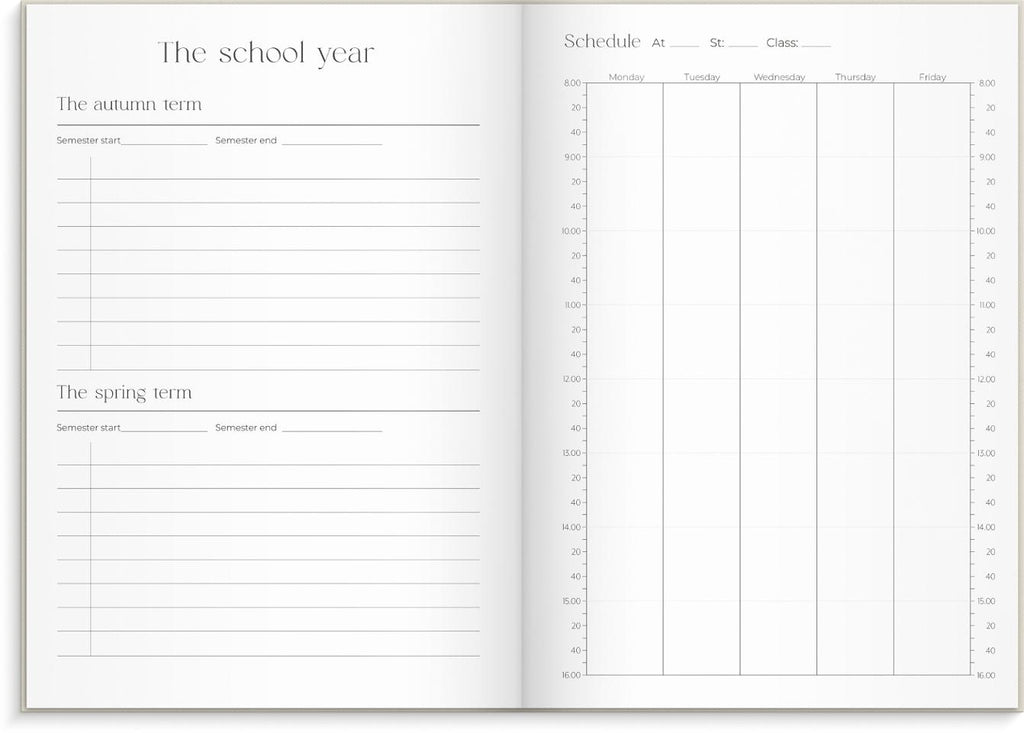 Student Planner A5 26/27