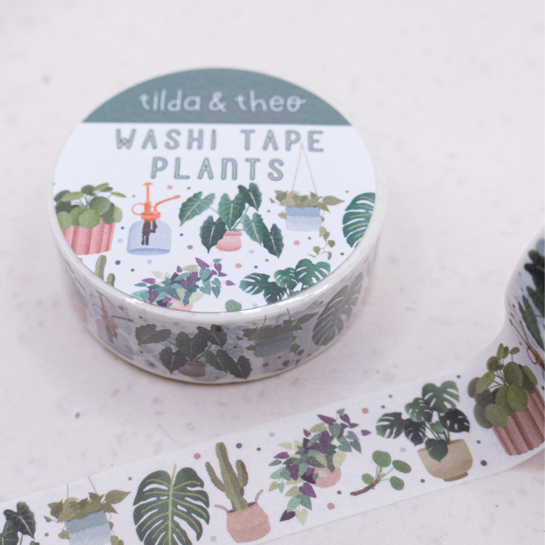 Washi Tape Plants