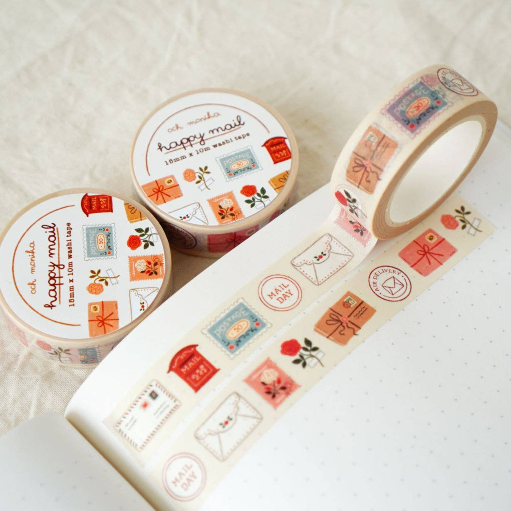 Happy Mail Decorative Washi Tape