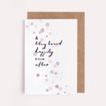 Happily Ever After Wedding | Kort med konvolutt