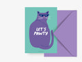 Kort "Let's Pawty"