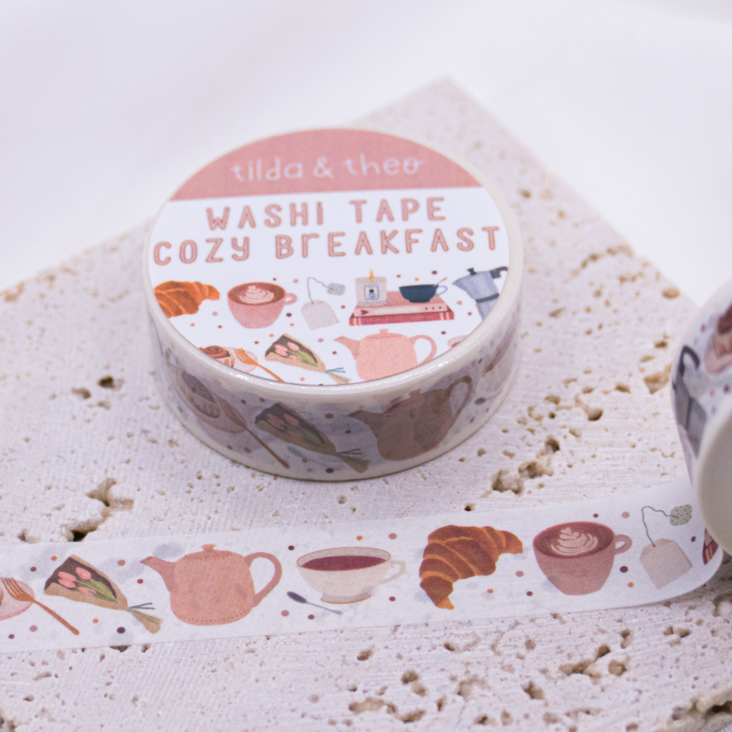 Washi Tape Cozy Breakfast