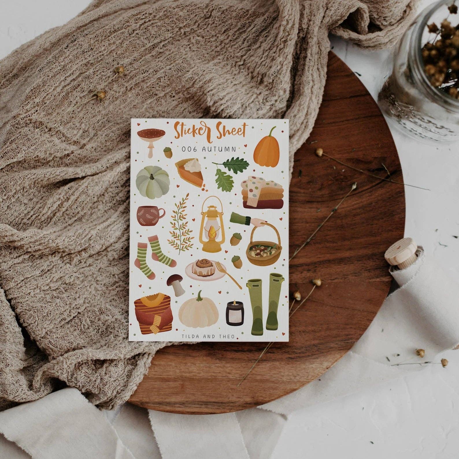 Klistremerker Autumn Hygge