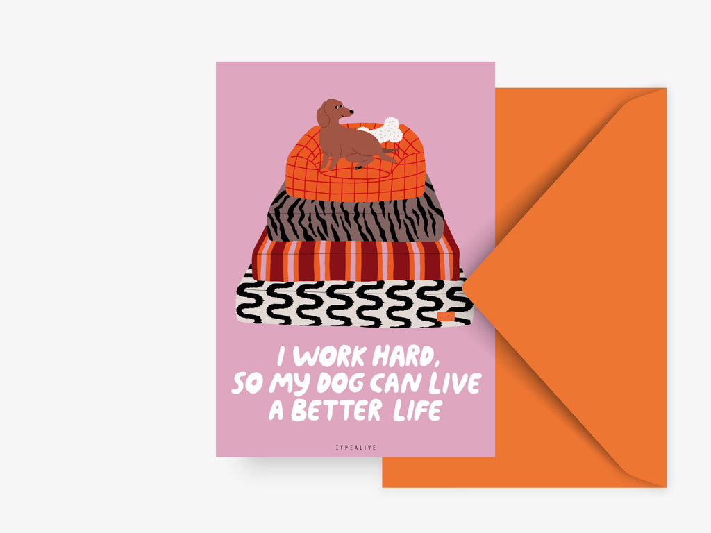 Kort "Dogs" Better Life No. 2