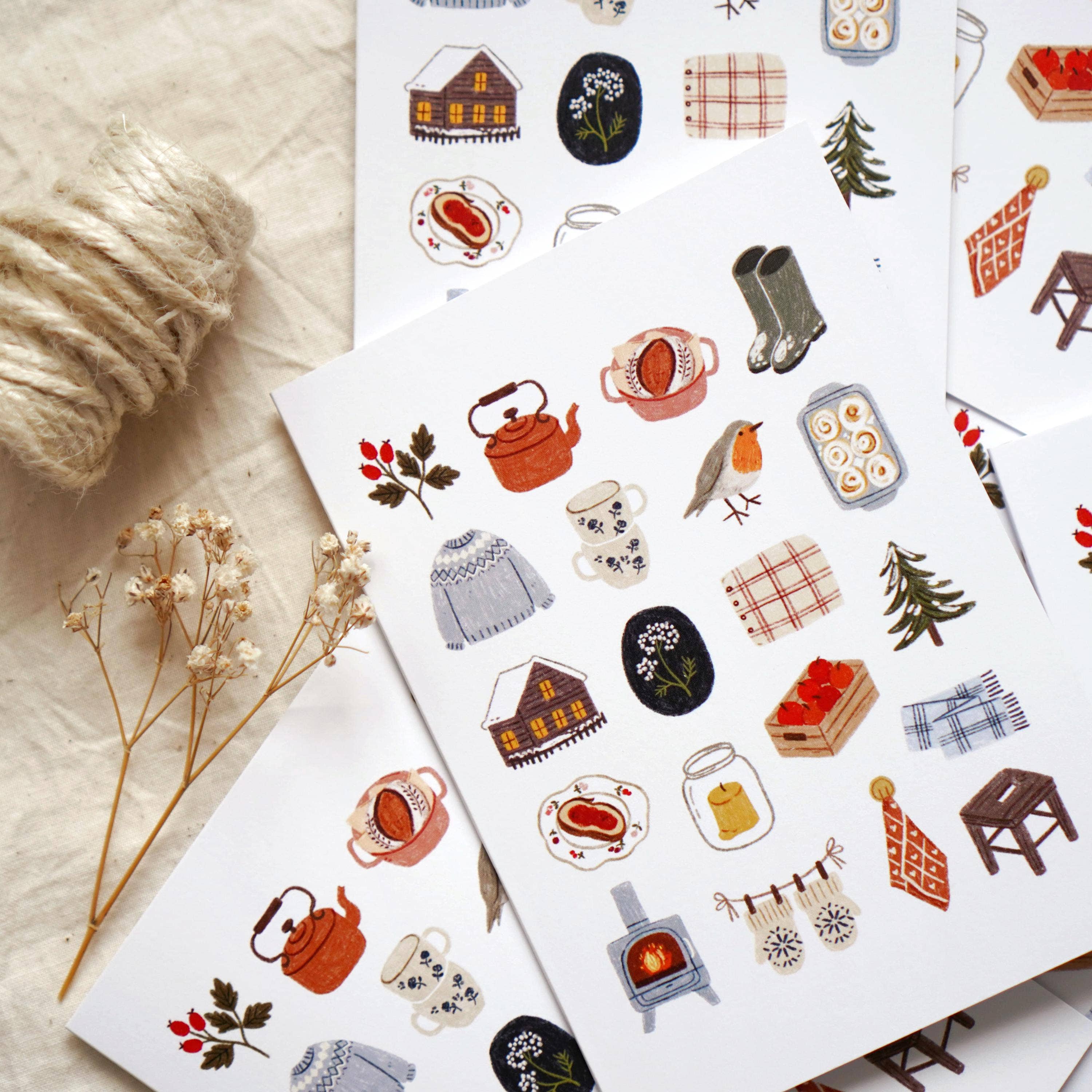 Soft Winter | Dobbelt kort med konvolutt