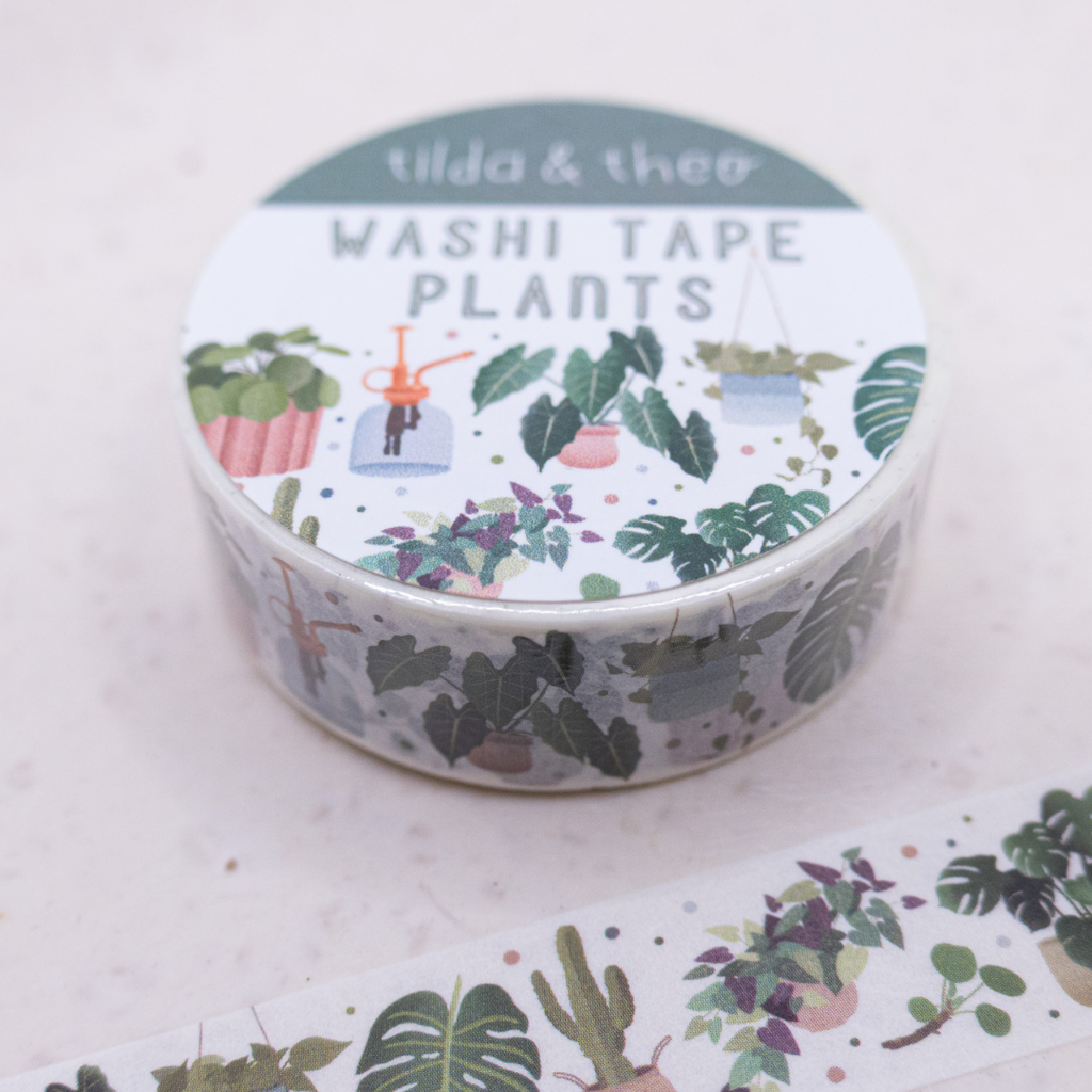 Washi Tape Plants