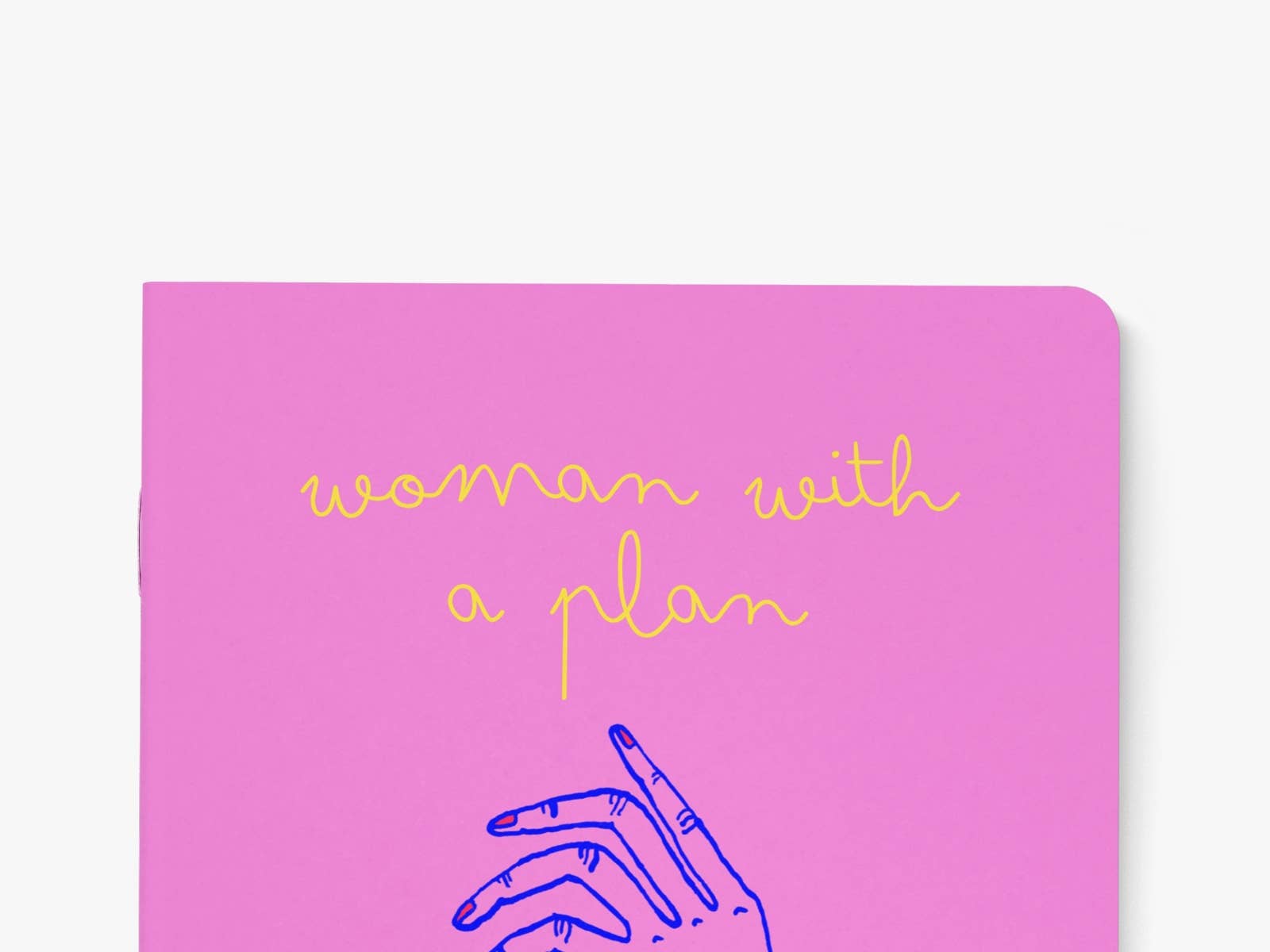 Notatbok "Woman With A Plan"