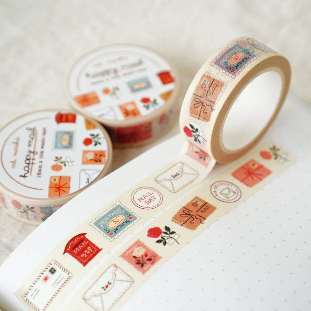 Happy Mail Decorative Washi Tape