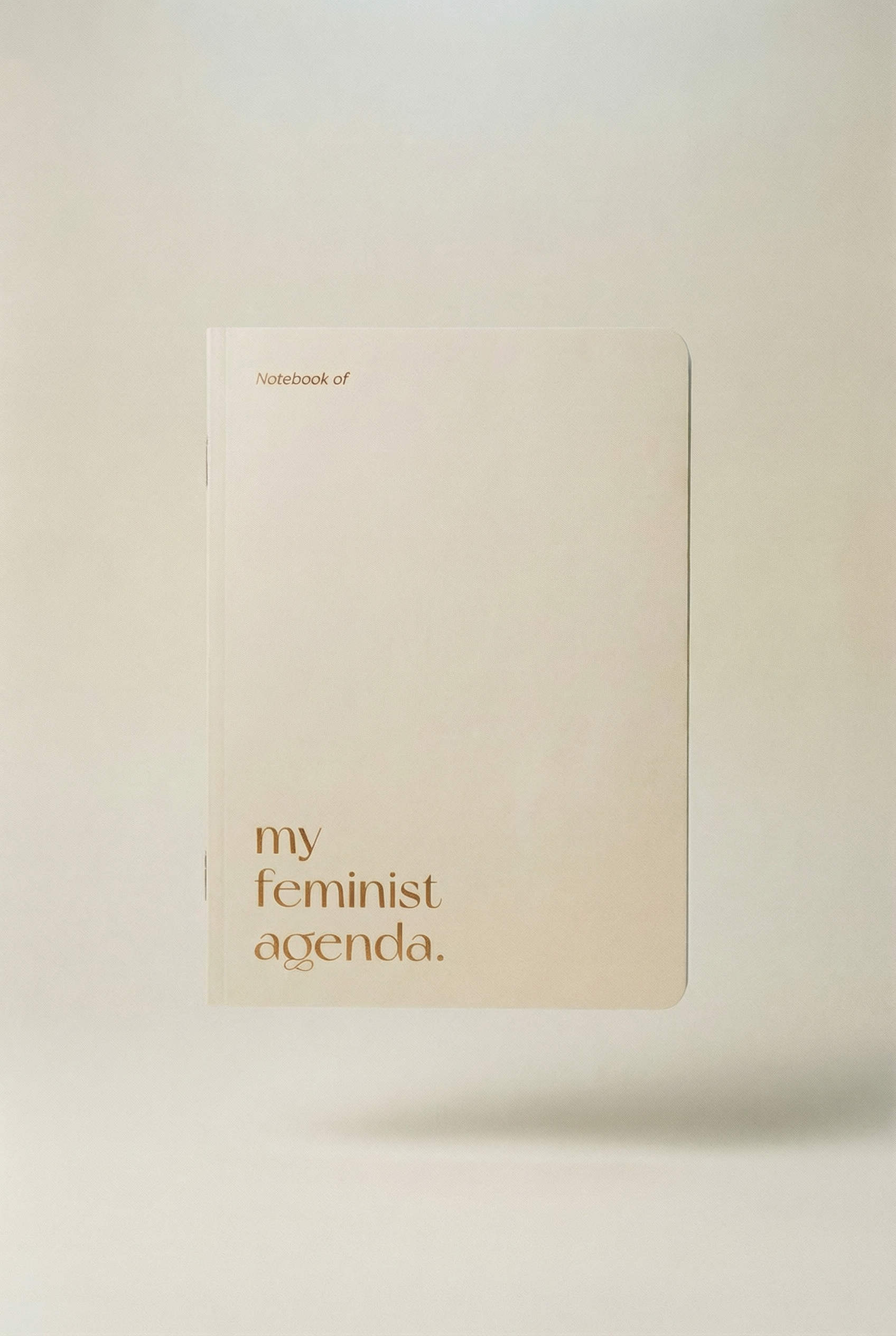 Notatbok "Feminist Agenda"