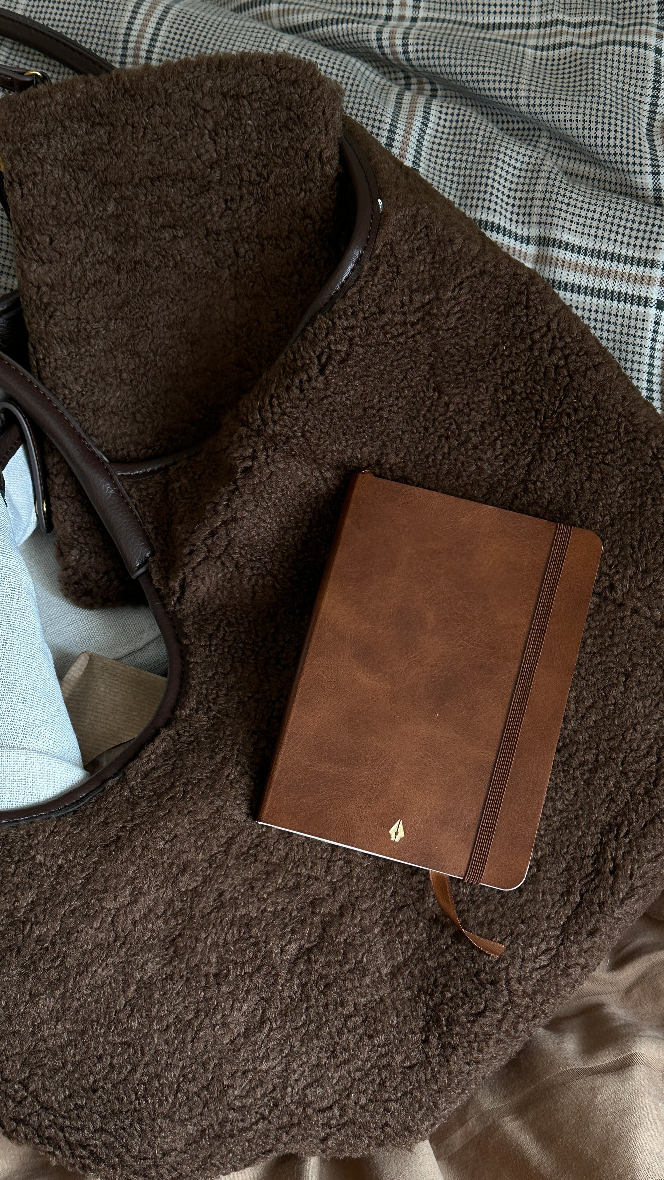 Notatbok Burde Deluxe Cognac A6