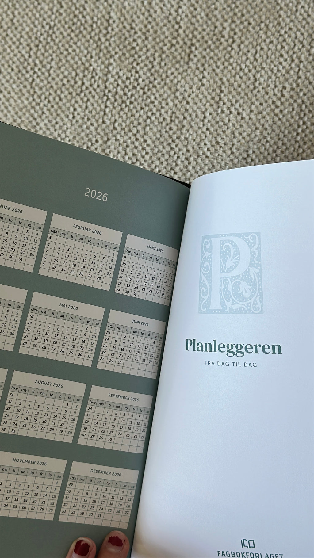 Fra dag til dag (udatert) | Planleggeren