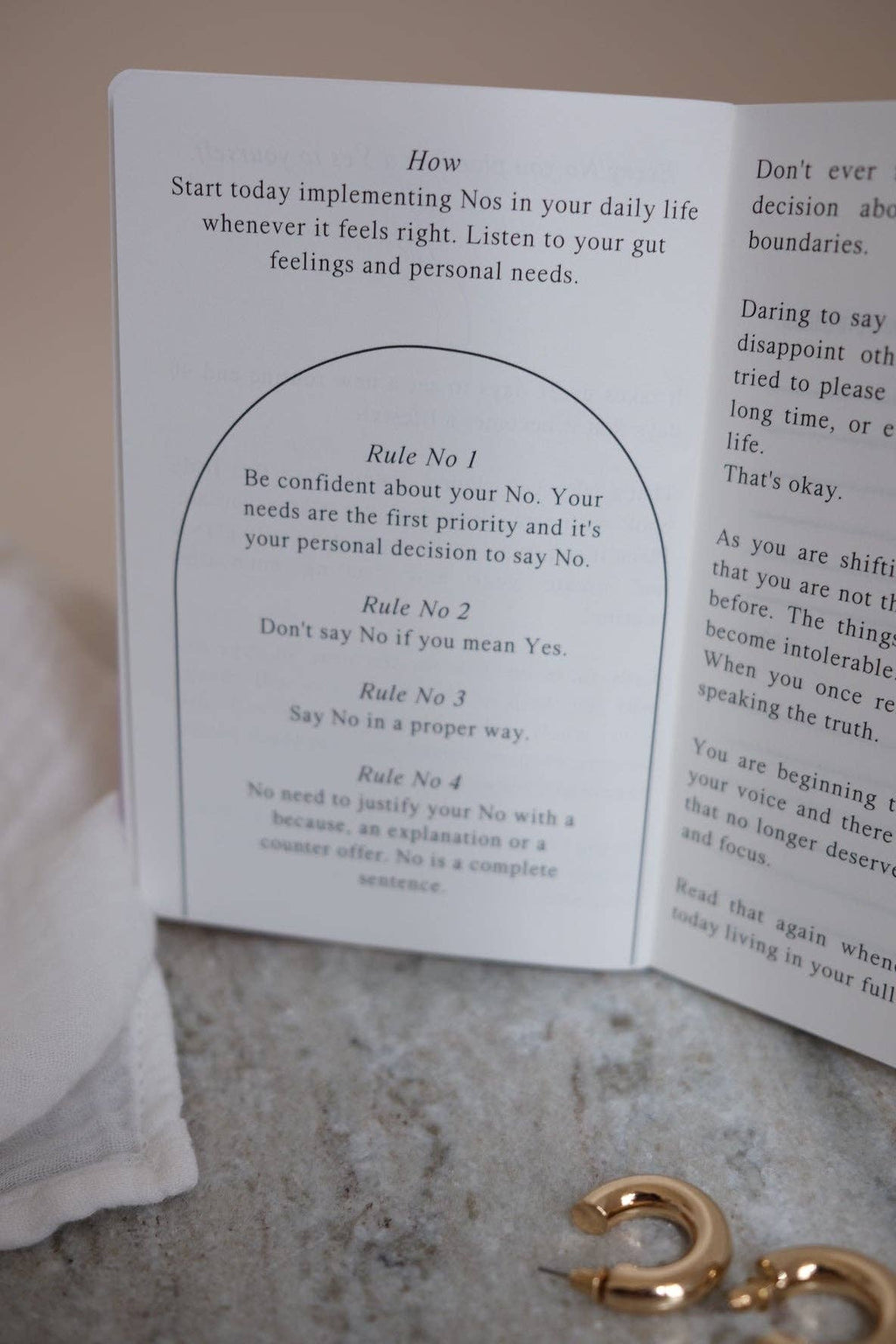 The No Book: Sett grenser | The Life Barn