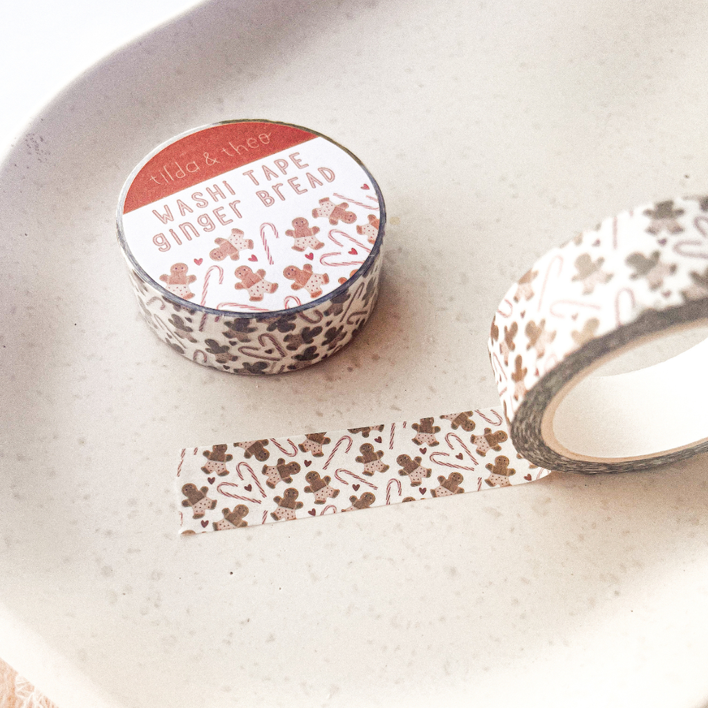 Washi tape Pepperkaker