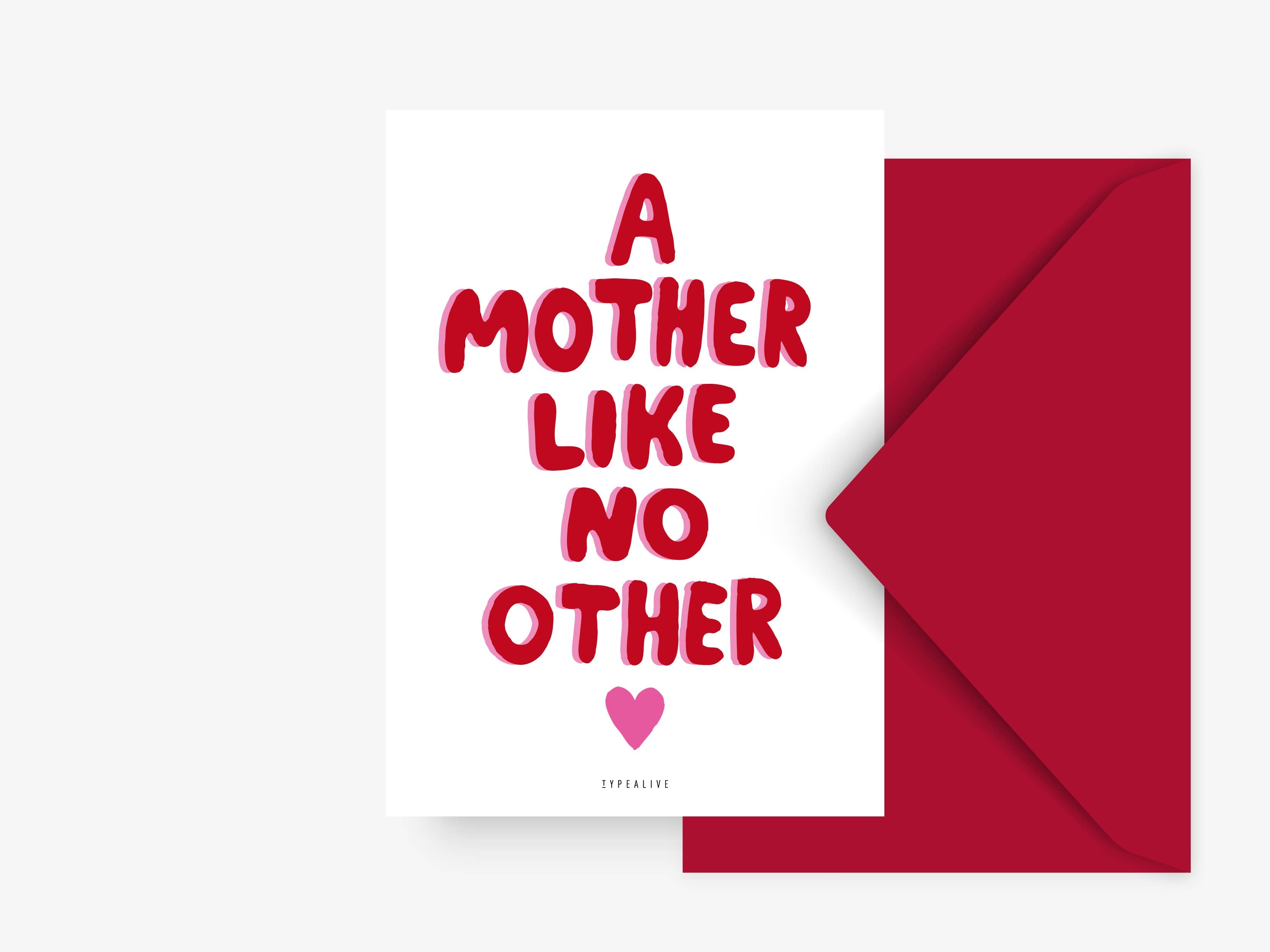 Kort "A Mother Like No Other"