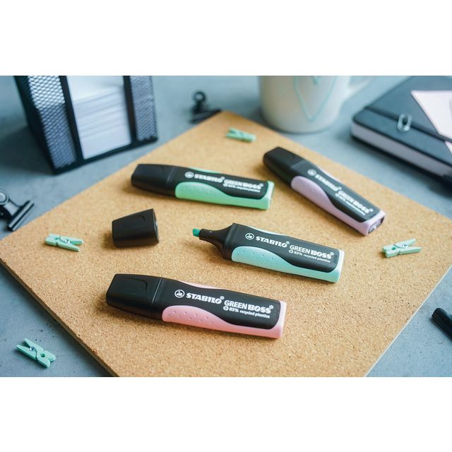 STABILO Green Boss pastell highlightere