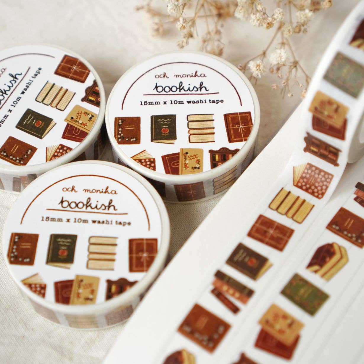 Bookish | Decorative Washi Tape