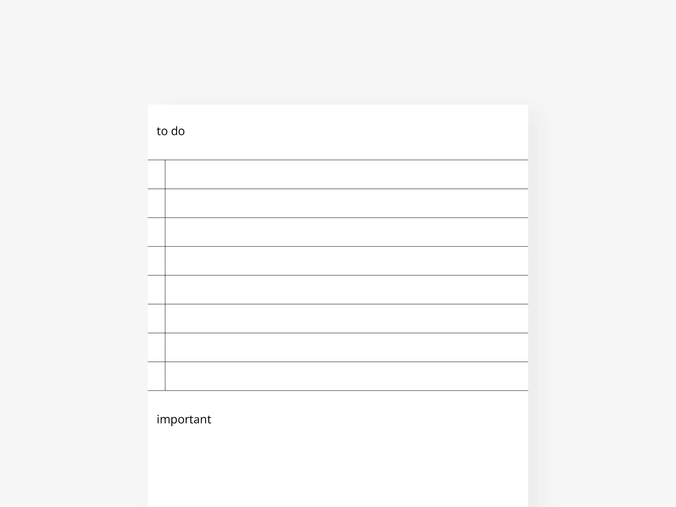 Notatblokk "Plain"