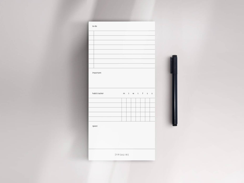 Notatblokk "Plain"