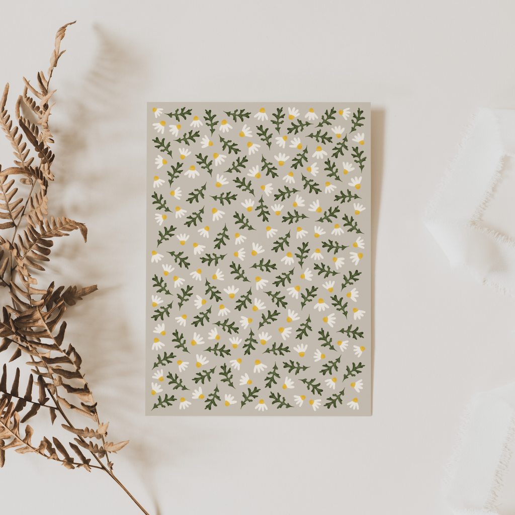 Kort med konvolutt | Vårblomster
