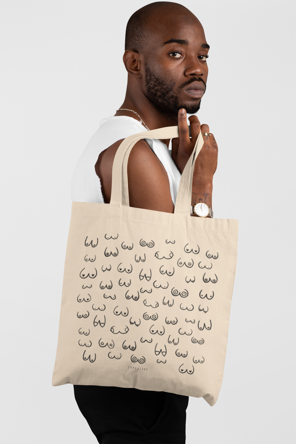 Bomullsbag “bosom friends”