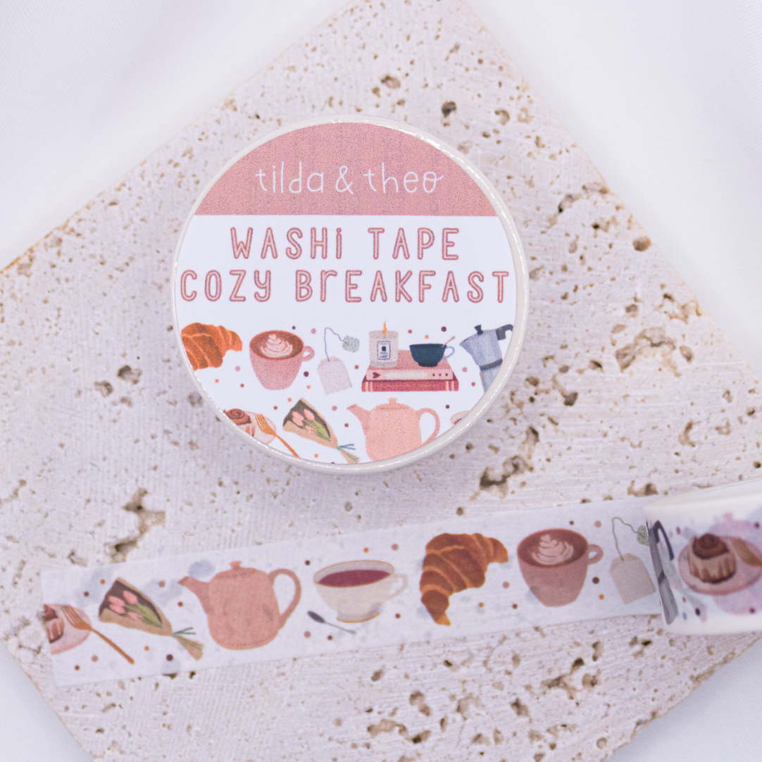 Washi Tape Cozy Breakfast