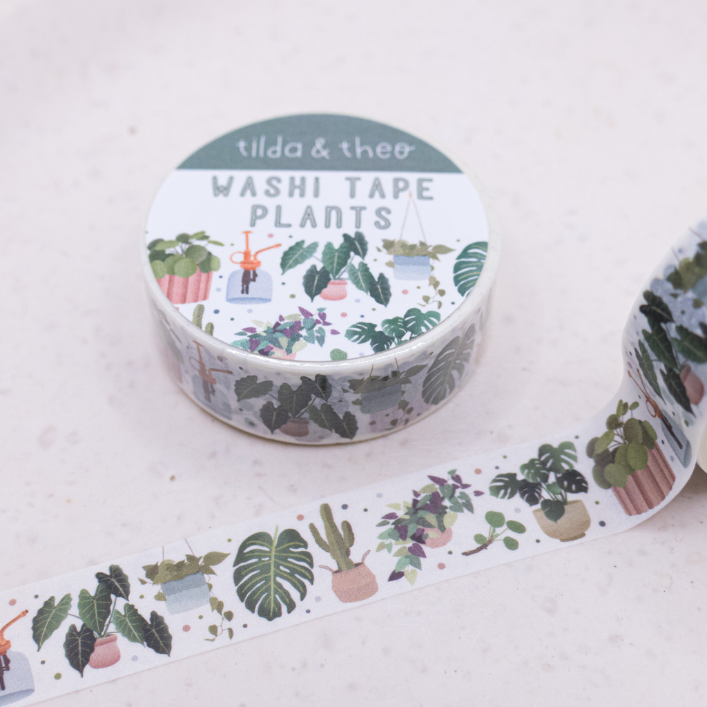 Washi Tape Plants