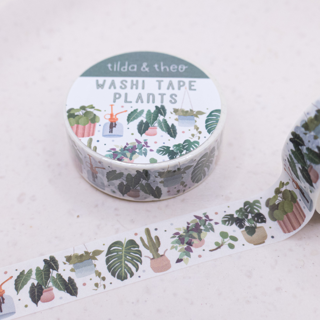 Washi Tape Plants