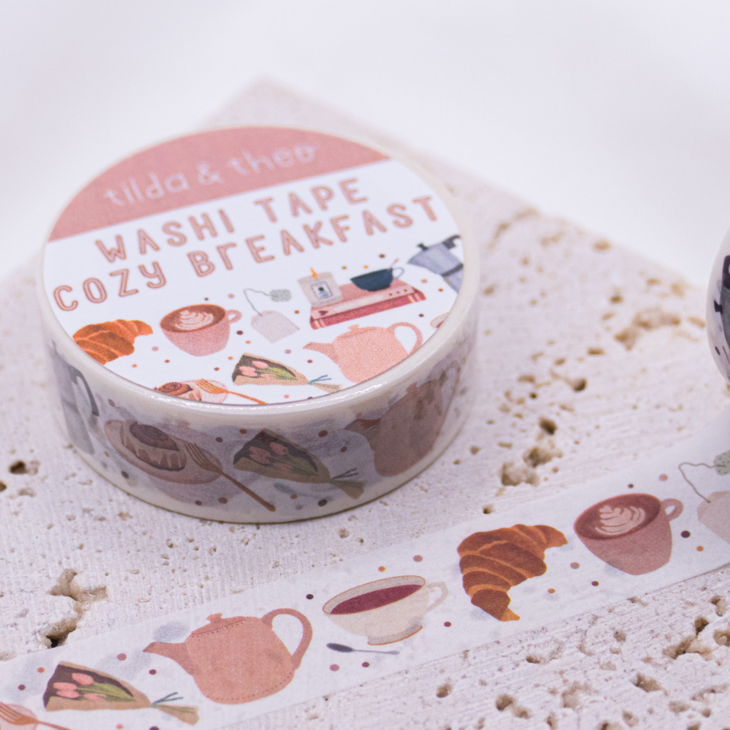 Washi Tape Cozy Breakfast