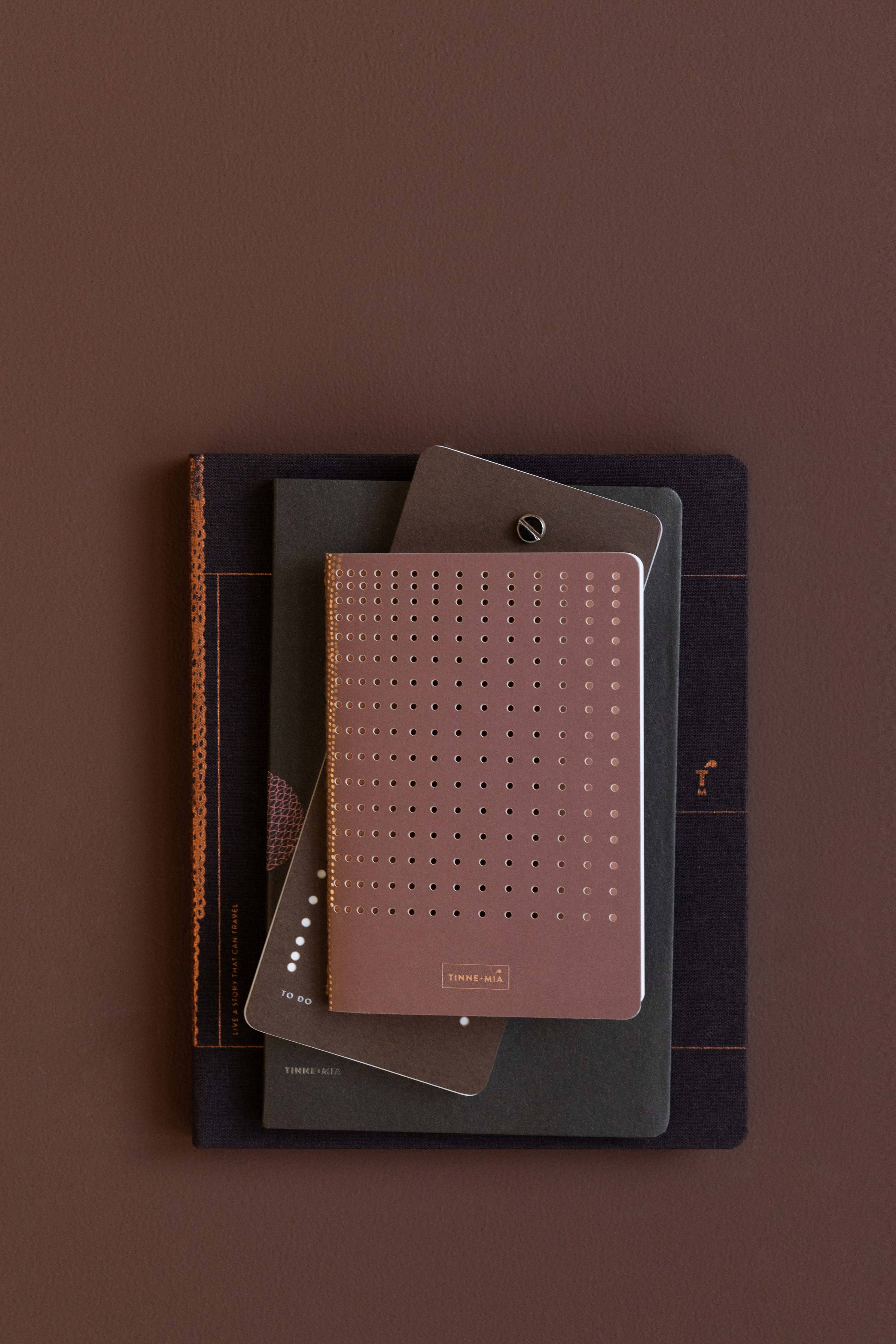 Bullet journal Gridded Burgundy | Tinne Mia