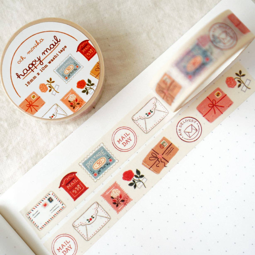 Happy Mail Decorative Washi Tape