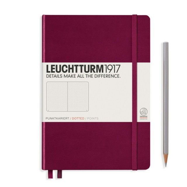 Leuchtturm1917 A5 Linjert Hardcover Notatbok